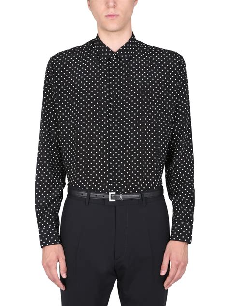 camicie uomo ysl|Saint Laurent Official Online Store .